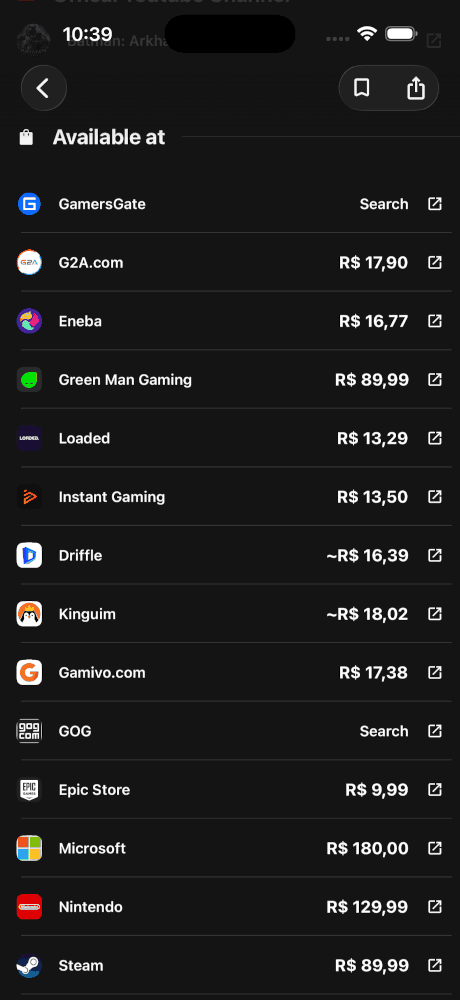 GGz Available At screen comparing live prices across 14 stores